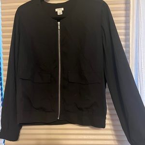 Lightweight J Crew bomber jacket